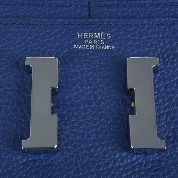 Cheap Fake Hot products Hermes Constance Long Wallets Royalblue Calfskin Le - Click Image to Close